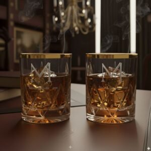 Vasos de Whisky Ejecutivos M-Abogados